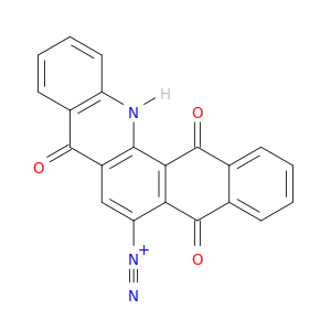 Naphth[2,3-c]acridine-6-diazonium, 5,8,13,14-tetrahydro-5,8,14-trioxo-