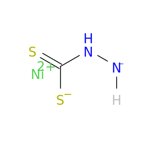(azanidylamino)methanedithioate; nickel
