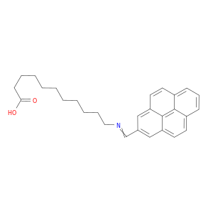 Undecanoic acid, 11-[(2-pyrenylmethylene)amino]-