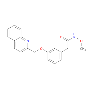 Benzeneacetamide,N-methoxy-3-(2-quinolinylmethoxy)-