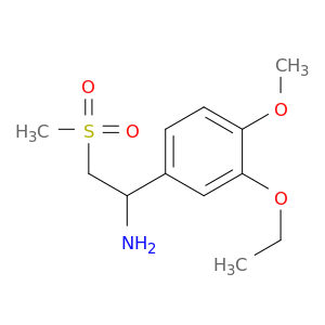 1-(3-乙氧基-4-甲氧基苯基)-2-(甲磺酰基)乙胺