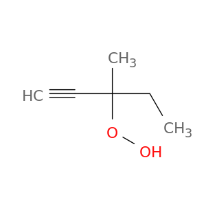 Hydroperoxide, 1-ethyl-1-methyl-2-propynyl