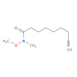 8-Nonynamide, N-methoxy-N-methyl-