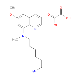 N-(6-METHOXY(QUINOLIN-8-YL))-N-METHYL-HEXANE-1,6-DIAMINE; OXALIC ACID