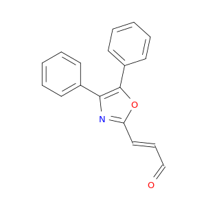 2-Propenal, 3-(4,5-diphenyl-2-oxazolyl)-, (2E)-
