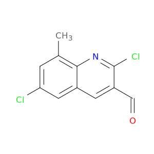 2,6-Dichloro-8-methylquinoline-3-carbaldehyde