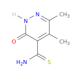 5,6-Dimethyl-3-oxo-2,3-dihydropyridazine-4-carbothioamide