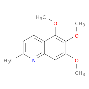 Quinoline, 5,6,7-trimethoxy-2-methyl-