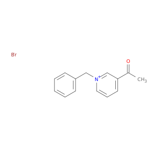 Pyridinium, 3-acetyl-1-(phenylmethyl)-, bromide