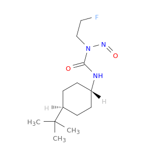 Urea,3-(4-tert-butylcyclohexyl)-1-(2-fluoroethyl)-1-nitroso-, trans- (8CI)