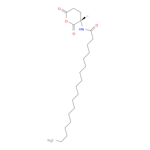 Octadecanamide, N-[(3S)-tetrahydro-2,6-dioxo-2H-pyran-3-yl]-