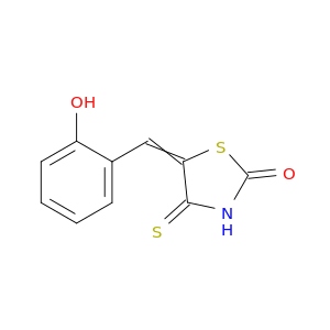 2-Thiazolidinone, 5-[(2-hydroxyphenyl)methylene]-4-thioxo-
