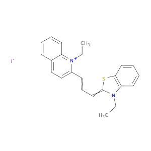 喹啉,1-乙基-2-[3-(3-乙基-2(3H)-苯并噻唑基二甲苯)-1-PhOREN-1-YL]-,碘(1：1)