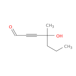 2-Heptynal, 4-hydroxy-4-methyl-