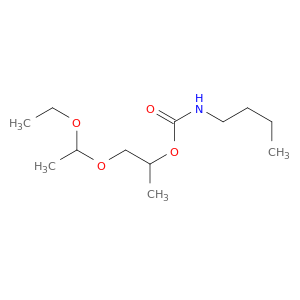 Carbamic acid, butyl-, 2-(1-ethoxyethoxy)-1-methylethyl ester