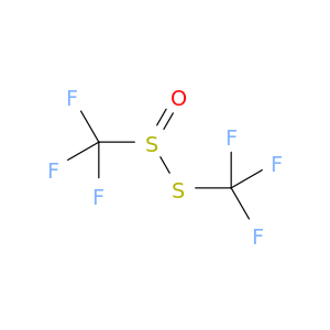 Methanesulfinothioic acid, trifluoro-, S-(trifluoromethyl) ester
