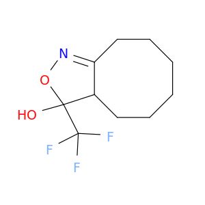 Cyclooct[c]isoxazol-3-ol, 3,3a,4,5,6,7,8,9-octahydro-3-(trifluoromethyl)-