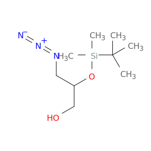 1-Propanol, 3-azido-2-[[(1,1-dimethylethyl)dimethylsilyl]oxy]-