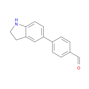 Benzaldehyde,4-(2,3-dihydro-1H-indol-5-yl)-