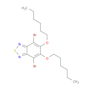4,7-二溴-5,6-双(己氧基)苯并[c][1,2,5]噻二唑