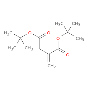 Butanedioic acid, methylene-, bis(1,1-dimethylethyl) ester