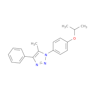 1H-1,2,3-Triazole, 5-methyl-1-[4-(1-methylethoxy)phenyl]-4-phenyl-