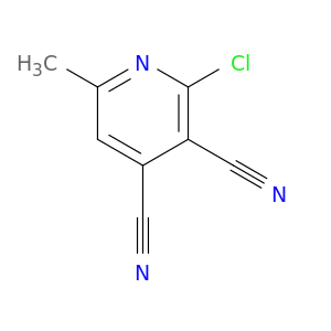3,4-Pyridinedicarbonitrile, 2-chloro-6-methyl-