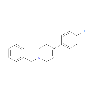 Pyridine,4-(4-fluorophenyl)-1,2,3,6-tetrahydro-1-(phenylmethyl)-