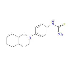 Thiourea, [4-(octahydro-2(1H)-isoquinolinyl)phenyl]-