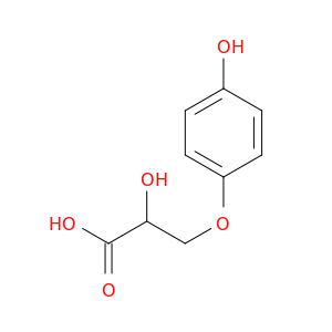 propanoic acid, 2-hydroxy-3-(4-hydroxyphenoxy)-
