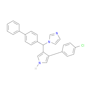 1H-Imidazole,1-[[1,1'-biphenyl]-4-yl[4-(4-chlorophenyl)-1H-pyrrol-3-yl]methyl]-