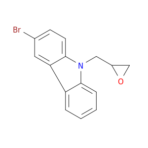 9H-Carbazole, 3-bromo-9-(oxiranylmethyl)-