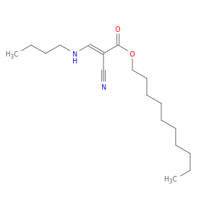 DECYL (E)-3-BUTYLAMINO-2-CYANO-PROP-2-ENOATE