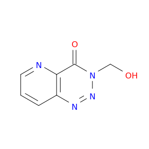 Pyrido[3,2-d]-1,2,3-triazin-4(3H)-one, 3-(hydroxymethyl)-