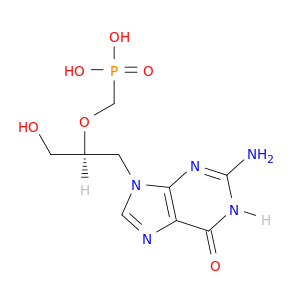 Phosphonic acid,P-[[(1S)-2-(2-amino-1,6-dihydro-6-oxo-9H-purin-9-yl)-1-(hydroxymethyl)ethoxy]methyl]-
