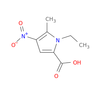 1H-Pyrrole-2-carboxylicacid, 1-ethyl-5-methyl-4-nitro-