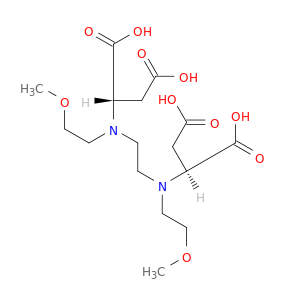 L-Aspartic acid, N,N'-1,2-ethanediylbis[N-(2-methoxyethyl)-