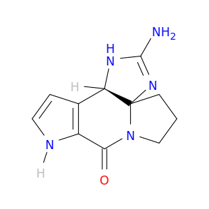 4H-Imidazo[4,5-h]pyrrolo[2,3-f]indolizin-8(1H)-one,2-amino-5,6,9,11b-tetrahydro-, (3aR,11bS)- (9CI)