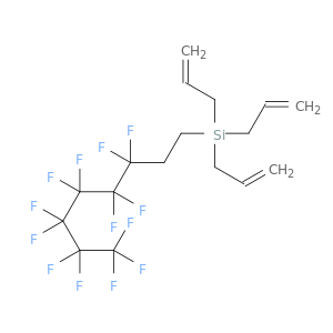 Silane, tri-2-propenyl(3,3,4,4,5,5,6,6,7,7,8,8,8-tridecafluorooctyl)-