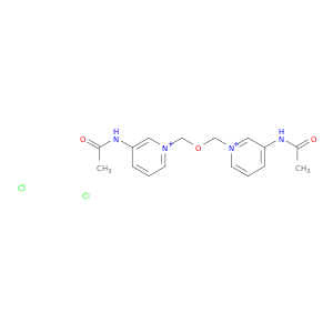 Pyridinium, 1,1'-[oxybis(methylene)]bis[3-(acetylamino)-, dichloride