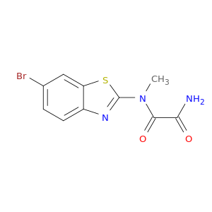 Ethanediamide,N1-(6-bromo-2-benzothiazolyl)-N2-methyl-