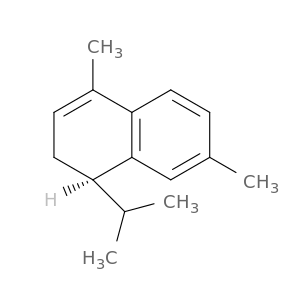 Naphthalene, 1,2-dihydro-4,7-dimethyl-1-(1-methylethyl)-, (1R)-