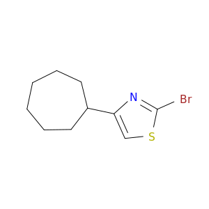 2-Bromo-4-cycloheptyl-1,3-thiazole