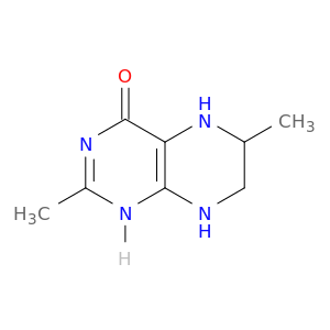 4(3H)-Pteridinone,5,6,7,8-tetrahydro-2,6-dimethyl-