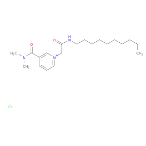 1-DECYLCARBAMOYLMETHYL-3-(DIMETHYLCARBAMOYL)PYRIDINIUM CHLORIDE