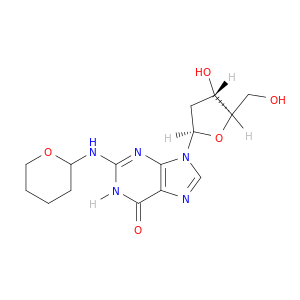 Guanosine, 2'-deoxy-N-(tetrahydro-2H-pyran-2-yl)-, (R)-