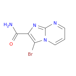 3-Bromoimidazo[1,2-a]pyrimidine-2-carboxamide