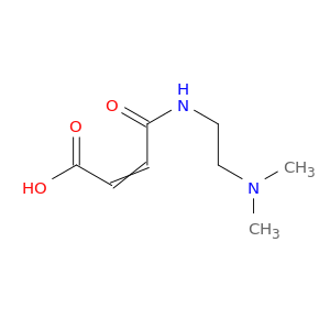 2-Butenoic acid, 4-[[2-(dimethylamino)ethyl]amino]-4-oxo-