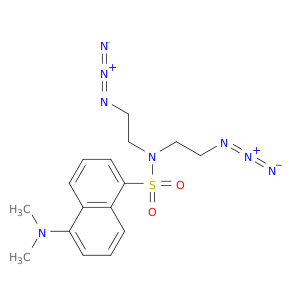 1-Naphthalenesulfonamide, N,N-bis(2-azidoethyl)-5-(dimethylamino)-