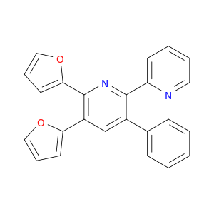 2,2'-Bipyridine,5,6-di-2-furanyl-3-phenyl-